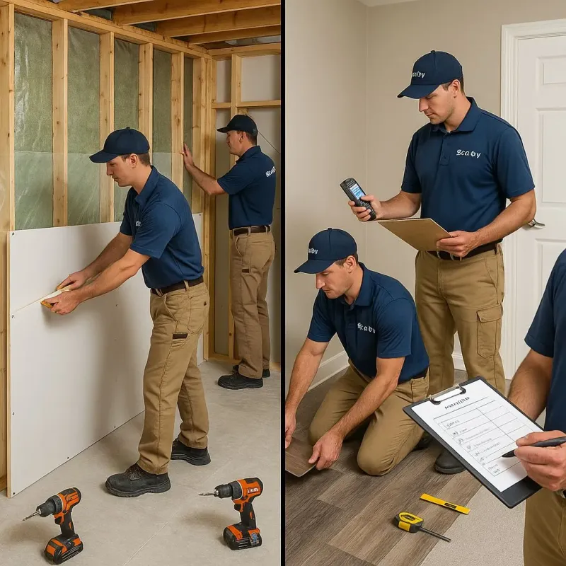 Repairs and Reconstruction process in Collinsville, CT